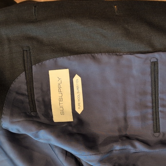 Suitsupply Napoli Straight Slim Jacket Zignone Super 110's Wool Size 50 US 40 - Picture 5 of 9